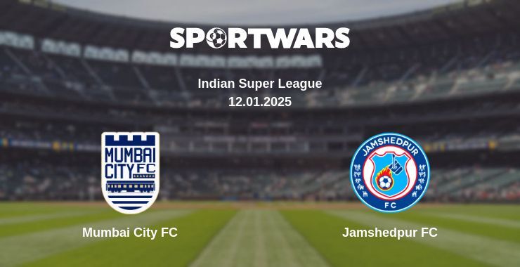 Mumbai City FC — Jamshedpur FC watch online broadcast, 12.01.2025