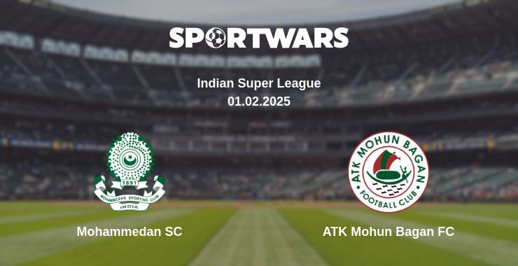 Mohammedan SC — ATK Mohun Bagan FC watch online broadcast, 01.02.2025