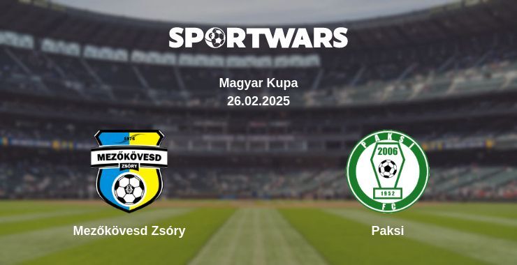 Mezőkövesd Zsóry — Paksi watch online broadcast, 26.02.2025