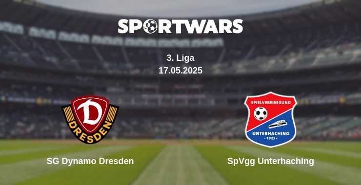 SG Dynamo Dresden — SpVgg Unterhaching watch online broadcast, 17.05.2025