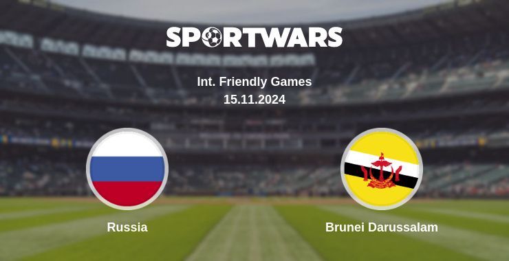 Russia — Brunei Darussalam watch online for free 15.11.2024