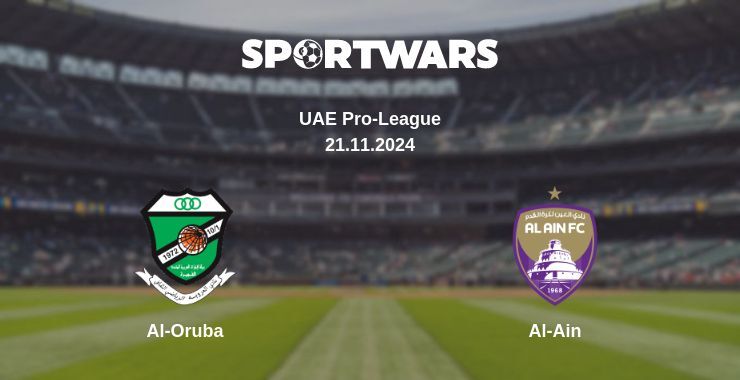 Al-Oruba — Al-Ain watch online for free 21.11.2024