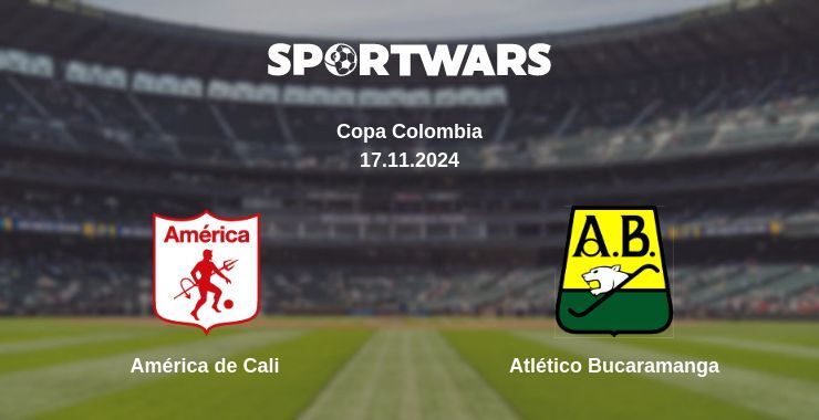 Result of the América de Cali — Atlético Bucaramanga match, 17.11.2024