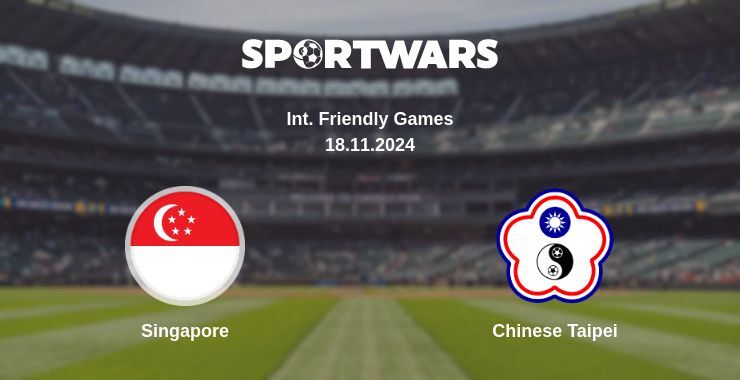 Result of the Singapore — Chinese Taipei match, 18.11.2024