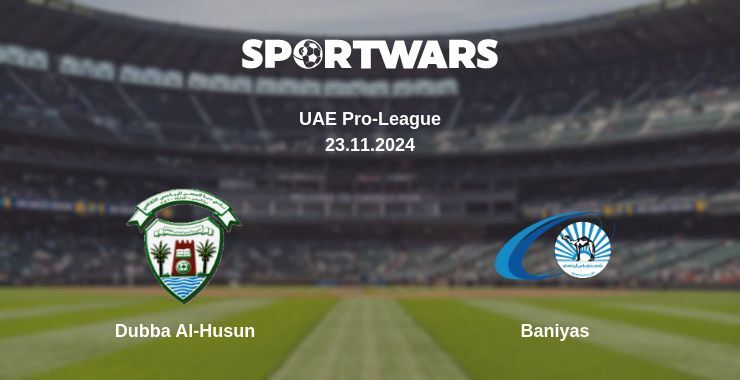 Result of the Dubba Al-Husun — Baniyas match, 23.11.2024