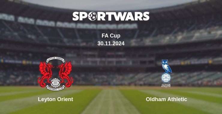 Leyton Orient — Oldham Athletic watch online for free 30.11.2024