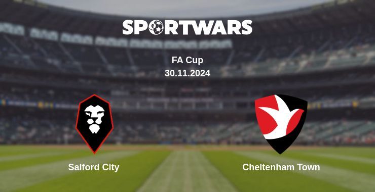 Salford City — Cheltenham Town watch online for free 30.11.2024