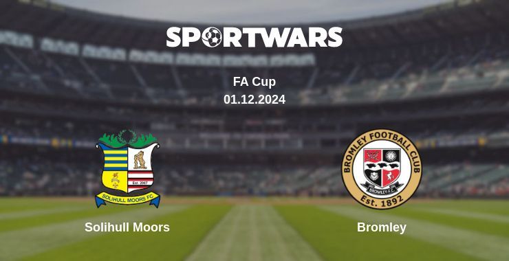 Solihull Moors — Bromley watch online for free 01.12.2024