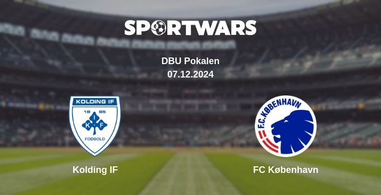 Kolding IF — FC København watch online for free 07.12.2024