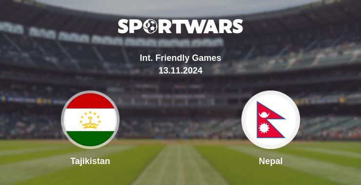 Result of the Tajikistan — Nepal match, 13.11.2024