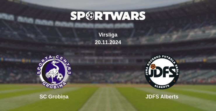 SC Grobiņa — JDFS Alberts watch online for free 20.11.2024