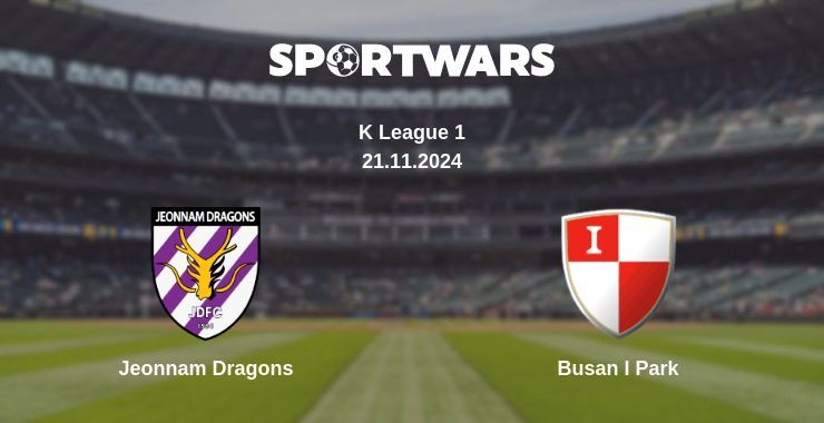 Result of the Jeonnam Dragons — Busan I Park match, 21.11.2024