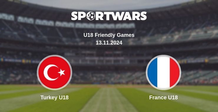 Result of the Turkey U18 — France U18 match, 13.11.2024