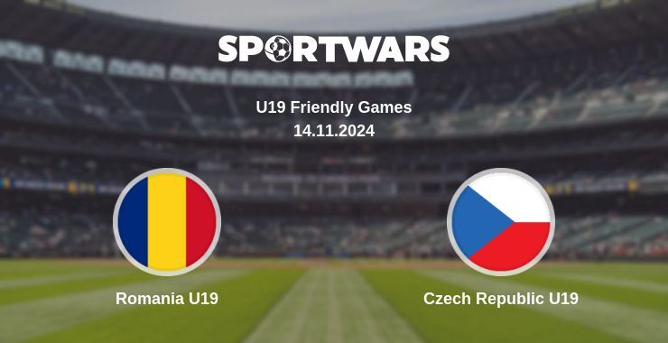 Result of the Romania U19 — Czech Republic U19 match, 14.11.2024