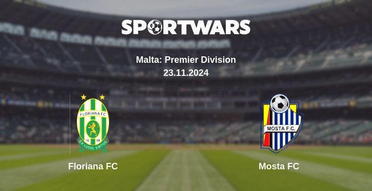 Result of the Floriana FC — Mosta FC match, 23.11.2024