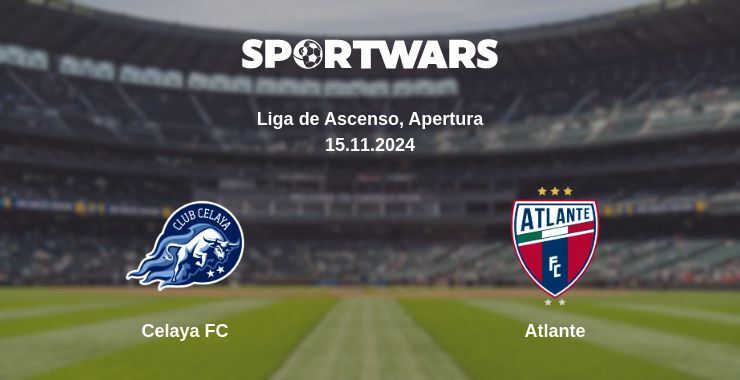 Result of the Celaya FC — Atlante match, 15.11.2024