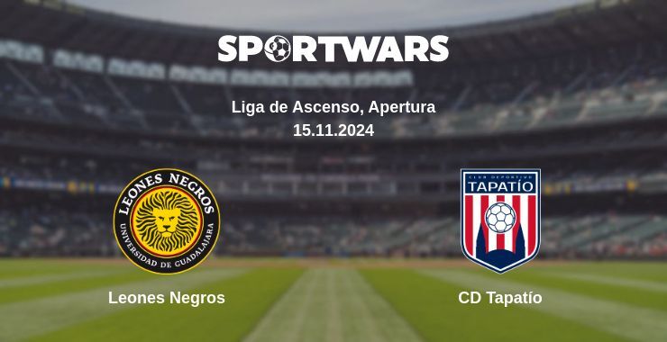 Result of the Leones Negros — CD Tapatío match, 15.11.2024