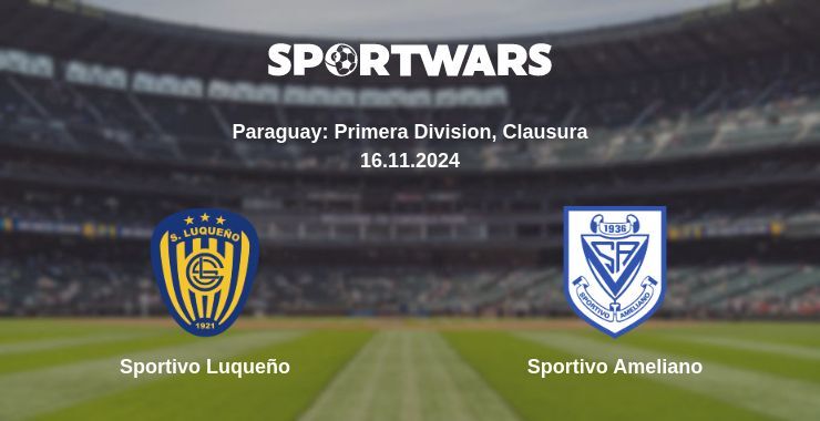 Result of the Sportivo Luqueño — Sportivo Ameliano match, 16.11.2024