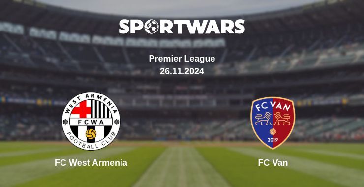 Result of the FC West Armenia — FC Van match, 26.11.2024