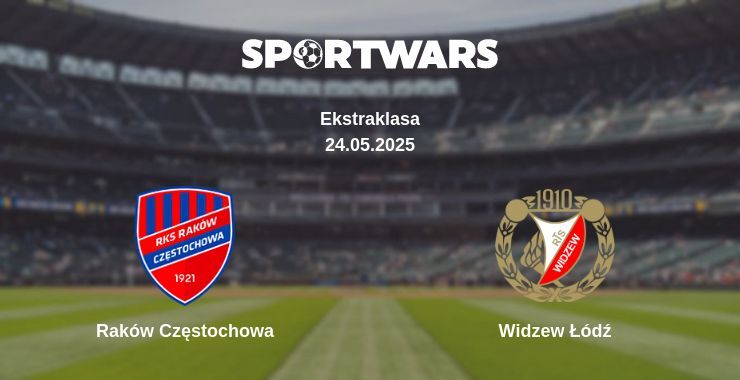 Raków Częstochowa — Widzew Łódź watch online broadcast, 24.05.2025