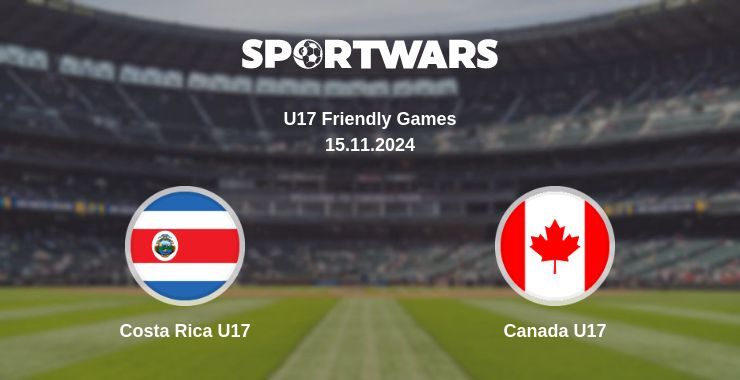 Result of the Costa Rica U17 — Canada U17 match, 15.11.2024