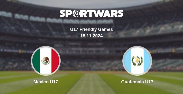 Result of the Mexico U17 — Guatemala U17 match, 15.11.2024