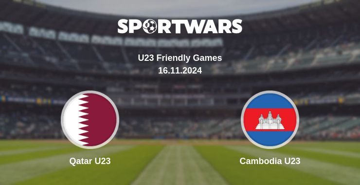 Result of the Qatar U23 — Cambodia U23 match, 16.11.2024