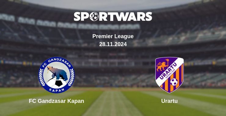 Result of the FC Gandzasar Kapan — Urartu match, 28.11.2024