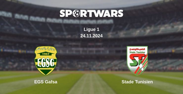 Result of the EGS Gafsa — Stade Tunisien match, 24.11.2024