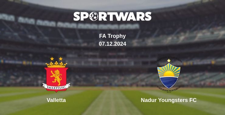 Result of the Valletta — Nadur Youngsters FC match, 07.12.2024