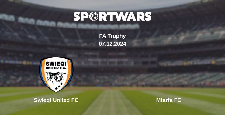 Result of the Swieqi United FC — Mtarfa FC match, 07.12.2024