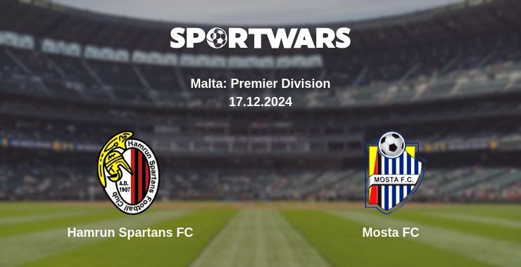 Result of the Hamrun Spartans FC — Mosta FC match, 17.12.2024