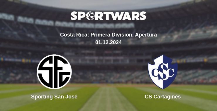 Result of the Sporting San José — CS Cartaginés match, 01.12.2024