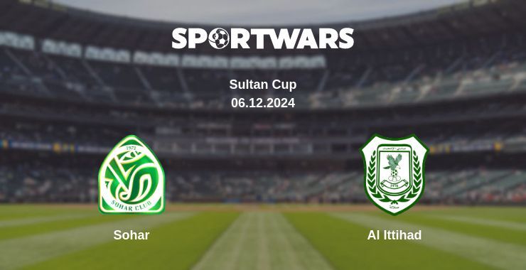 Result of the Sohar — Al Ittihad match, 06.12.2024