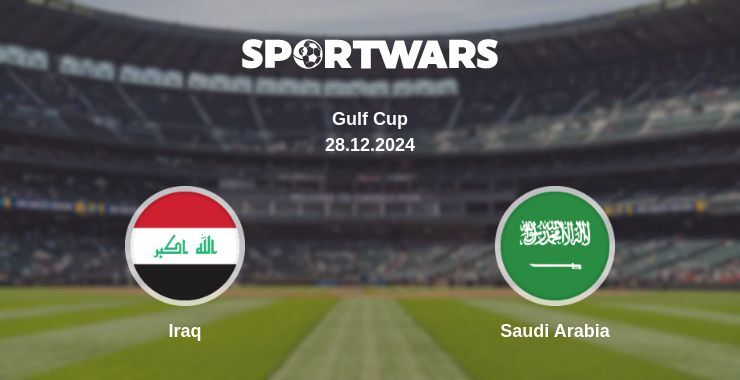 Iraq — Saudi Arabia watch online broadcast, 28.12.2024