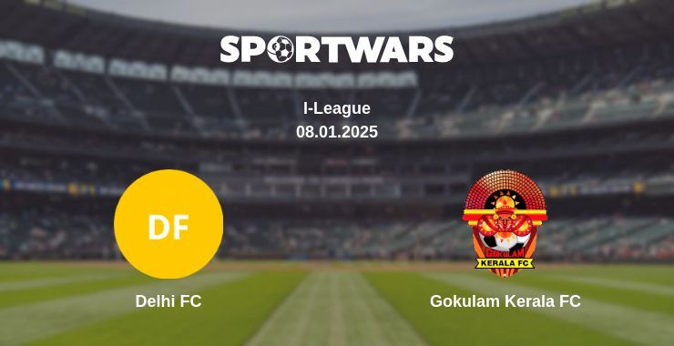 Delhi FC — Gokulam Kerala FC watch online broadcast, 08.01.2025