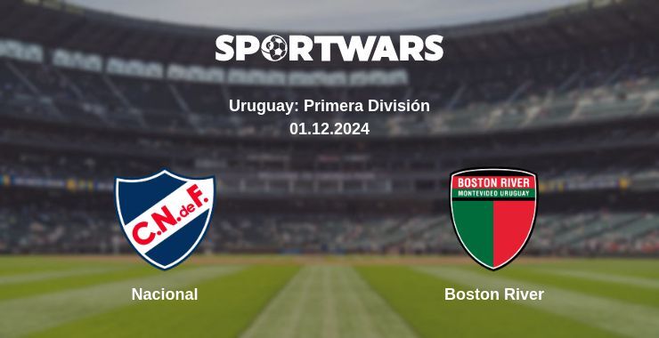 Result of the Nacional — Boston River match, 01.12.2024