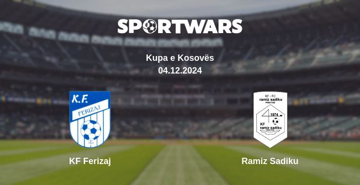 Result of the KF Ferizaj — Ramiz Sadiku match, 04.12.2024