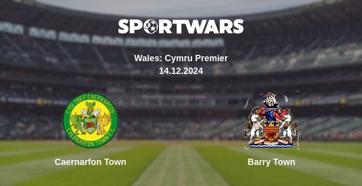 Result of the Caernarfon Town — Barry Town match, 14.12.2024