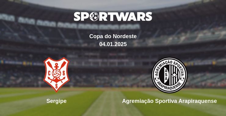 Sergipe — Agremiação Sportiva Arapiraquense watch online broadcast, 04.01.2025