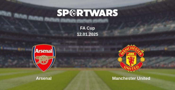 Arsenal — Manchester United watch online broadcast, 12.01.2025