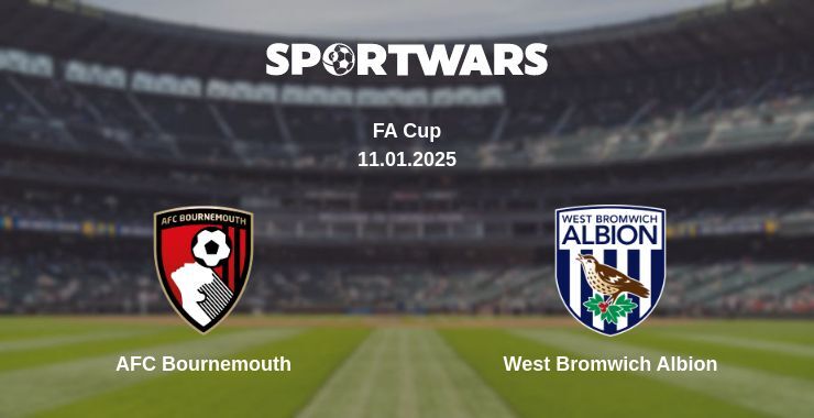 AFC Bournemouth — West Bromwich Albion watch online broadcast, 11.01.2025