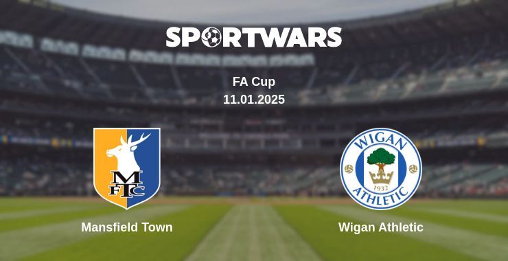 Mansfield Town — Wigan Athletic watch online broadcast, 11.01.2025