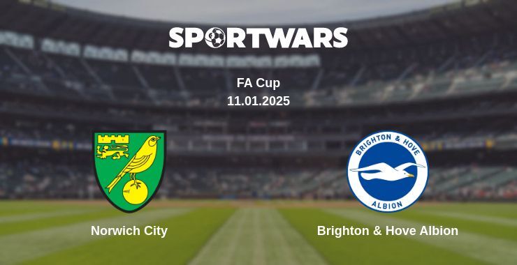 Norwich City — Brighton & Hove Albion watch online broadcast, 11.01.2025