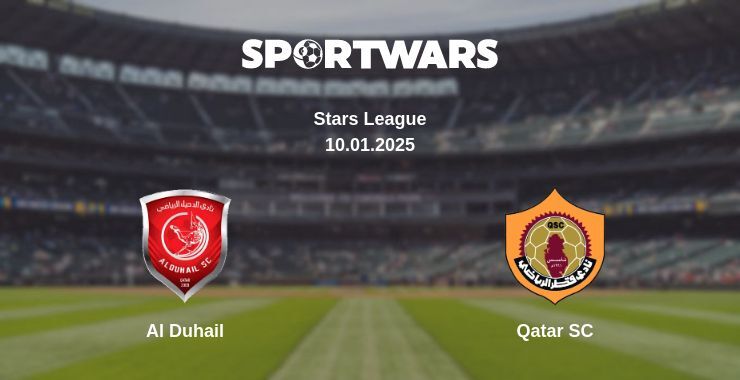 Al Duhail — Qatar SC watch online broadcast, 10.01.2025