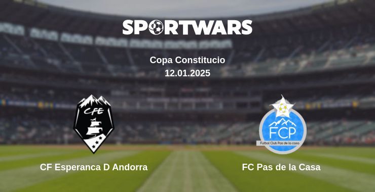 CF Esperanca D Andorra — FC Pas de la Casa watch online broadcast, 12.01.2025