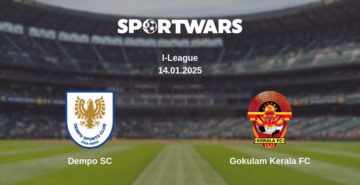 Dempo SC — Gokulam Kerala FC watch online broadcast, 14.01.2025