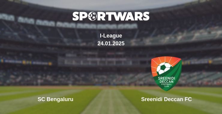 SC Bengaluru — Sreenidi Deccan FC watch online broadcast, 24.01.2025