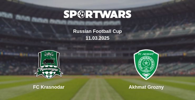 FC Krasnodar — Akhmat Grozny watch online broadcast, 11.03.2025