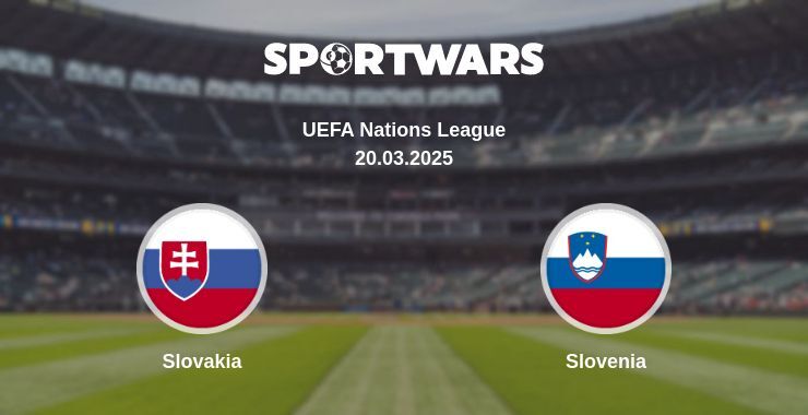 Slovakia — Slovenia watch online broadcast, 20.03.2025